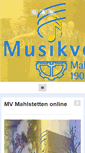 Mobile Screenshot of mv-mahlstetten.de